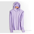 Hoodie voor dames Zip lange mouw shirts zon-proof kleding